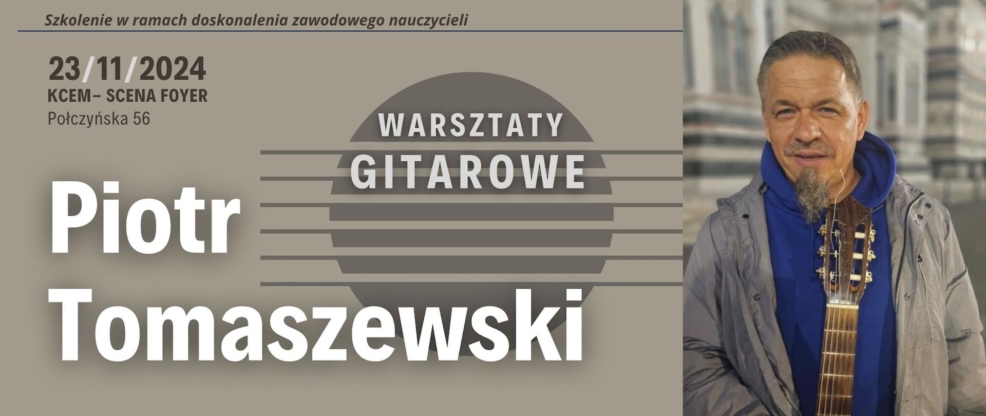 Baner - 23.11.2024 - Warsztaty gitarowe - Piotr Tomaszewski