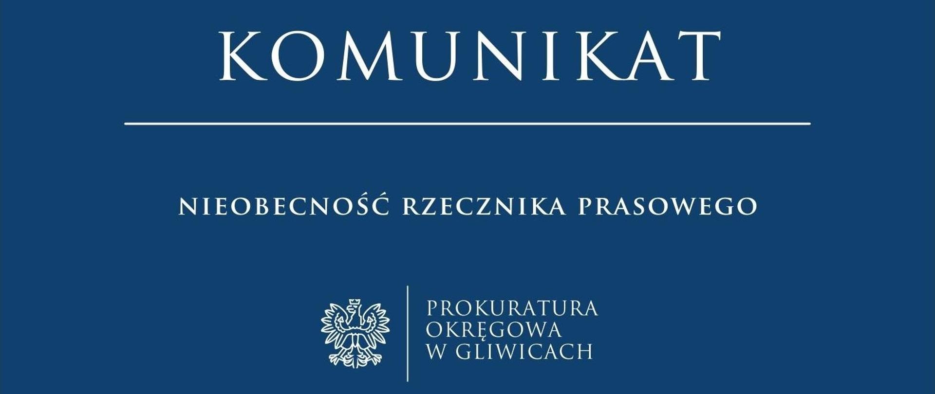 Nieobecność rzecznika prasowego