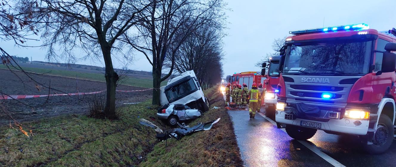 TRAGICZNY WYPADEK NA DRODZE KRAJOWEJ NR 92 - Komenda Miejska Państwowej ...