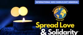 Międzynarodowy Dzień Pamięci o Zmarłych na AIDS – International AIDS Candlelight Memorial 21 maja 2023 - format panorama
