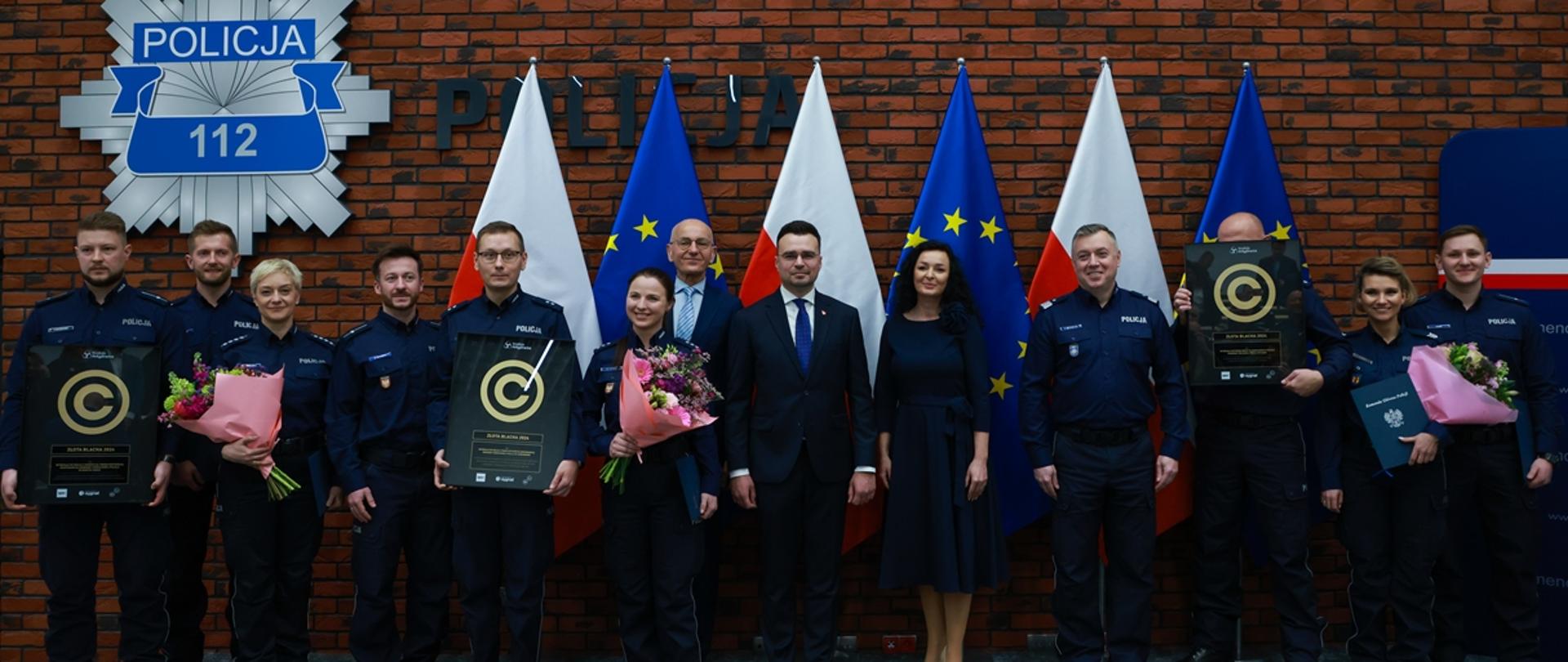 „Złote Blachy” dla policjantów i policjantek walczących z piractwem, fot. Danuta Matloch