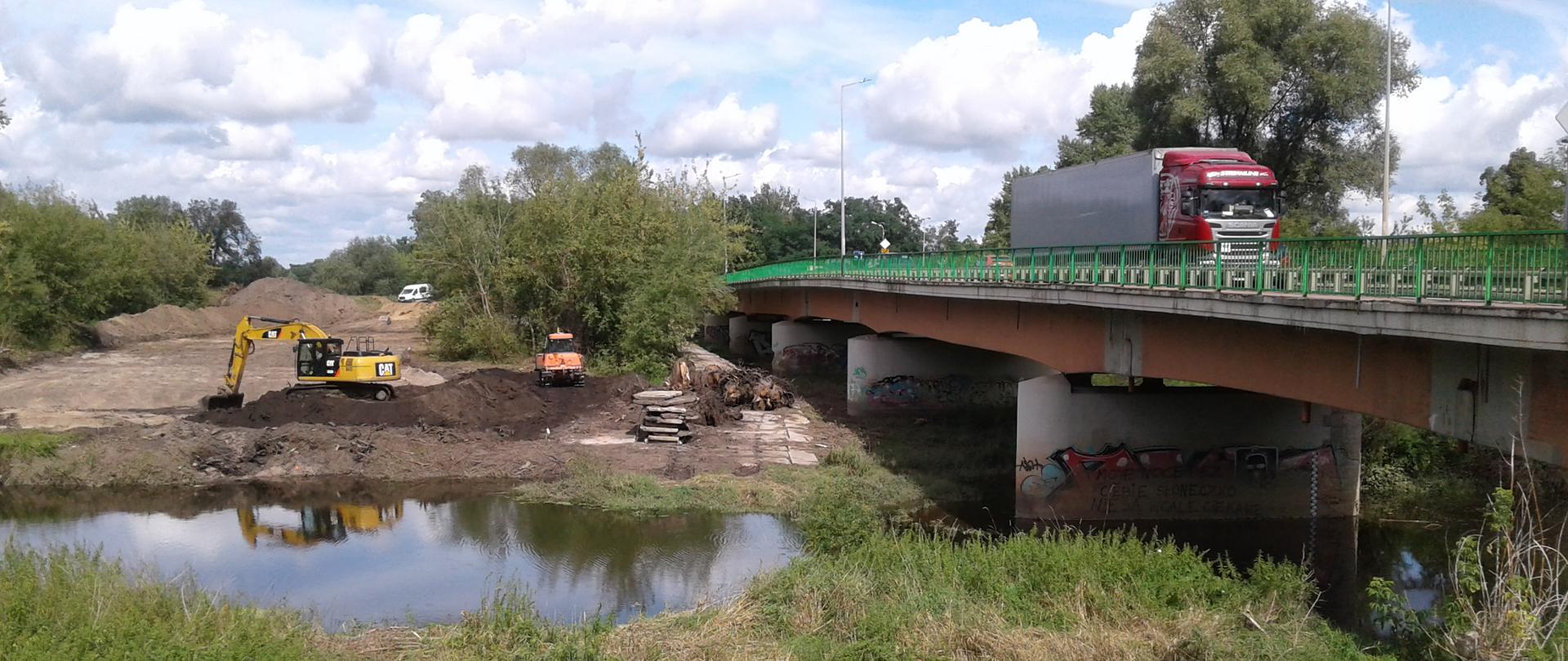 DK12 - remont mostu w Głogowie przez rz. Stara Odra - wrzesień 2022