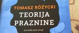 Premierna predstavitev pesniške zbirke Tomasza Różyckega Teorija praznine