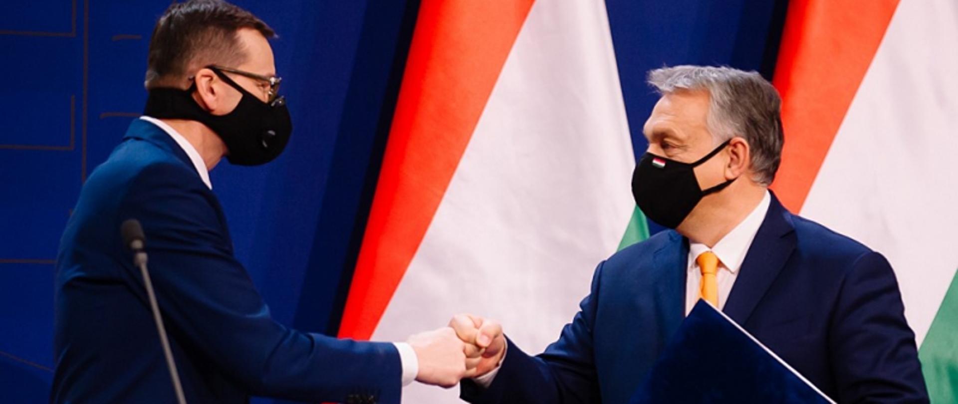 Premier Mateusz Morawiecki i Premier Viktor Orbán