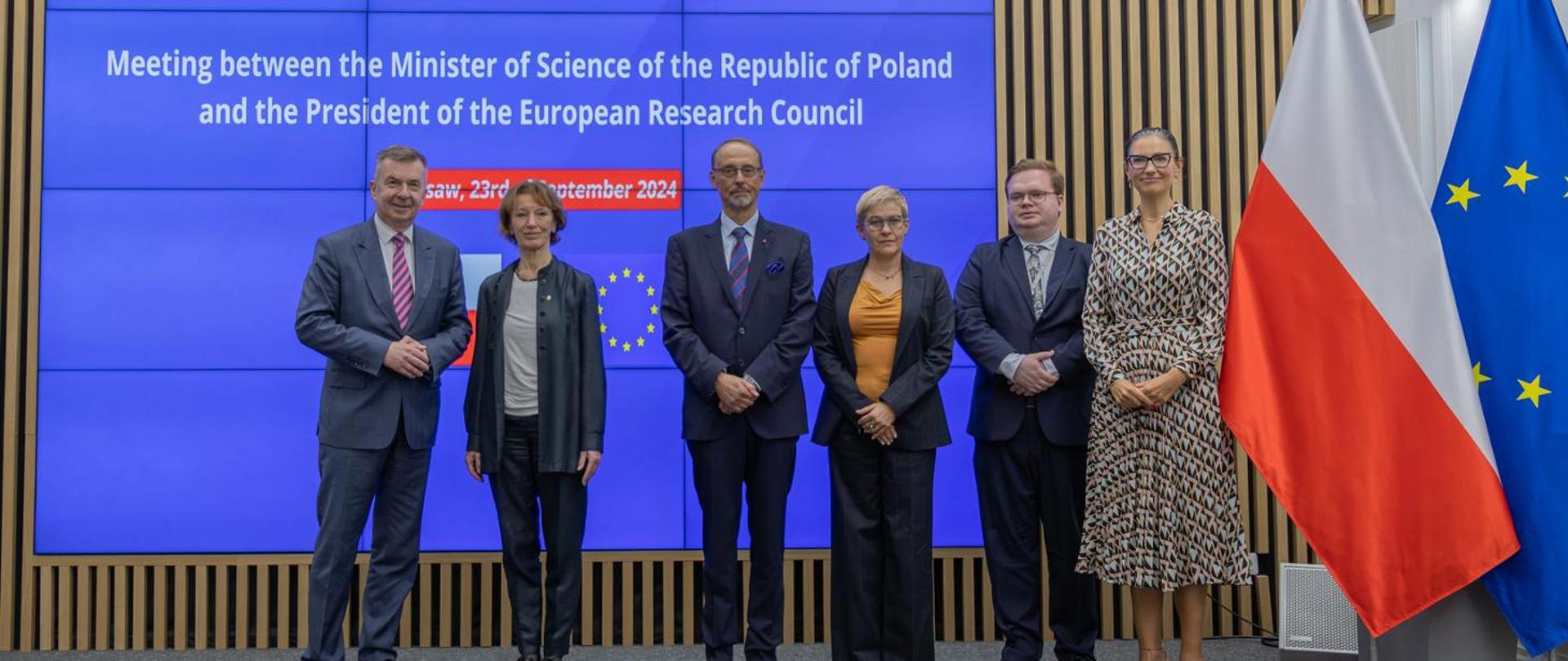 Meeting between the head of the Ministry of Science and the president of the European Research Council, Prof. Maria Leptin