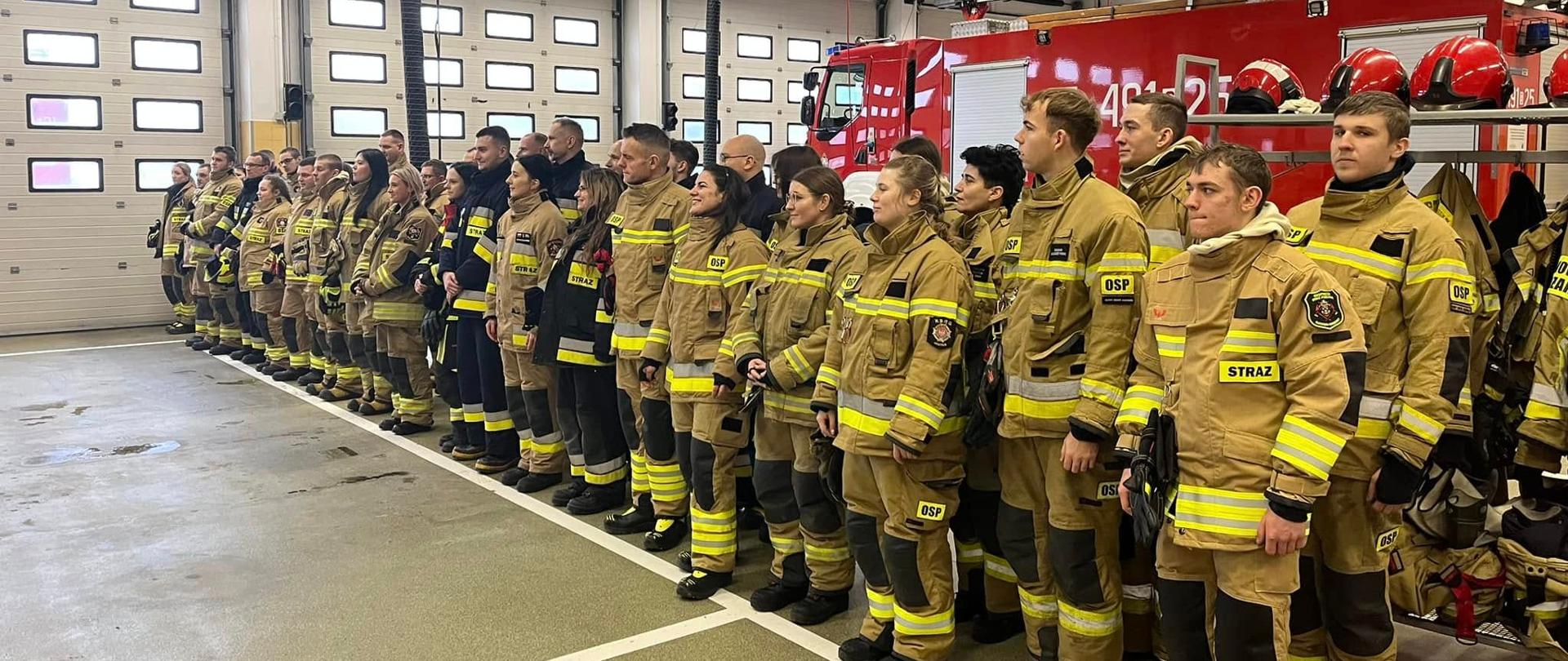 Egzamin końcowy kursu podstawowego strażaka ratownika OSP