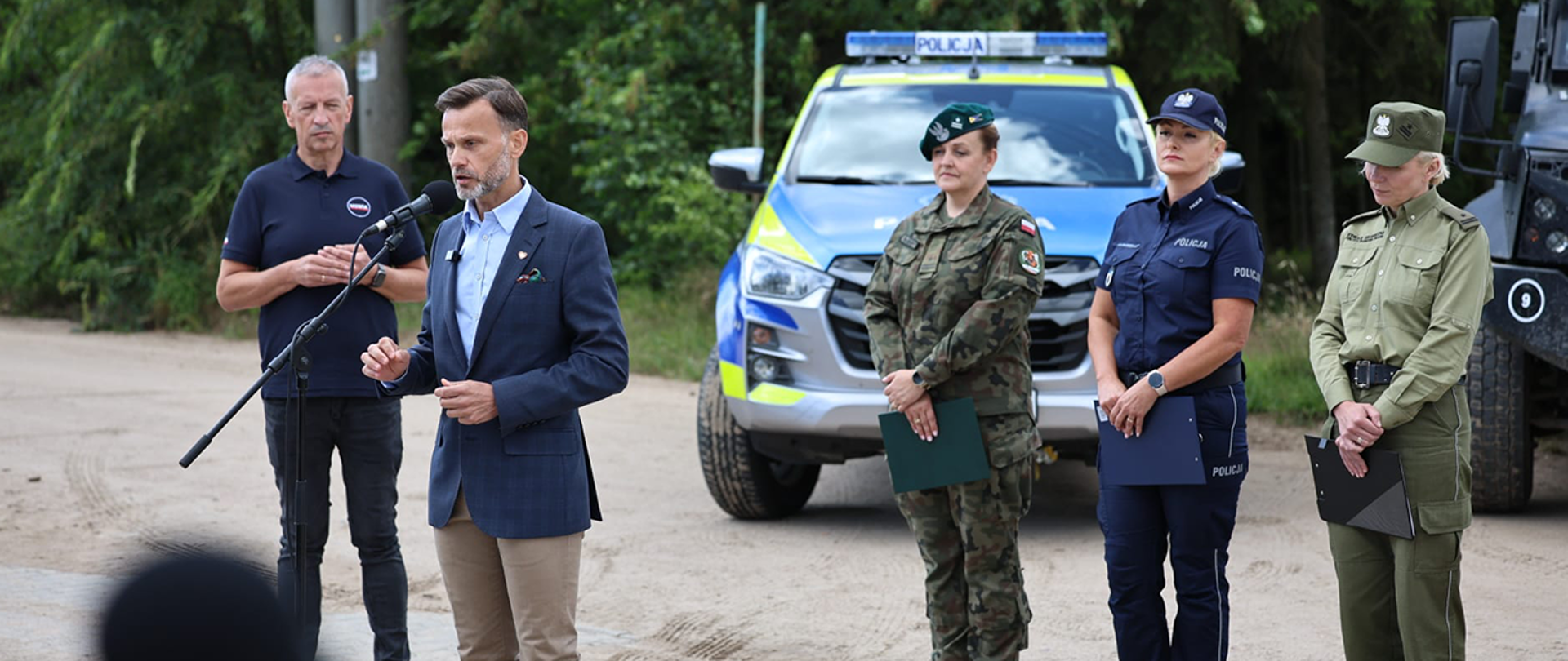 Podsumowanie 3 tygodni funkcjonowania strefy buforowej na granicy polsko-białoruskiej
