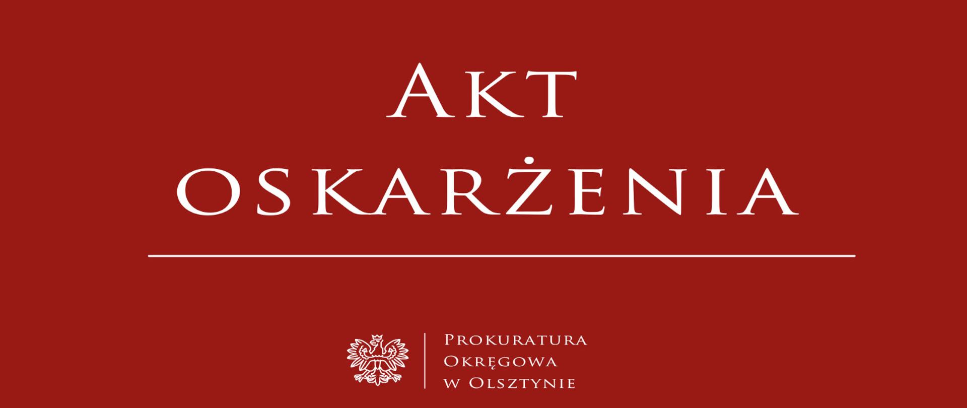 Akt oskarżenia