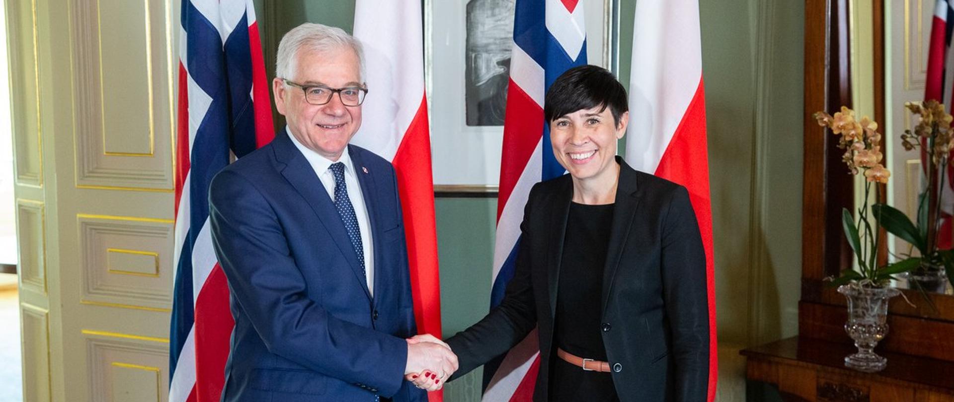 Minister Jacek Czaputowicz z wizytą w Królestwie Norwegii