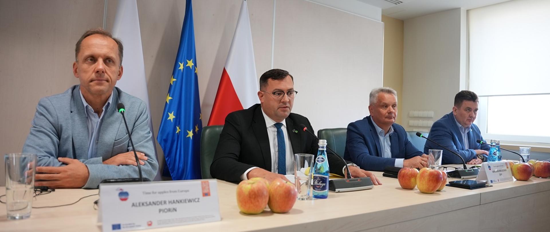 Secretary of State Stefan Krajewski during his speech