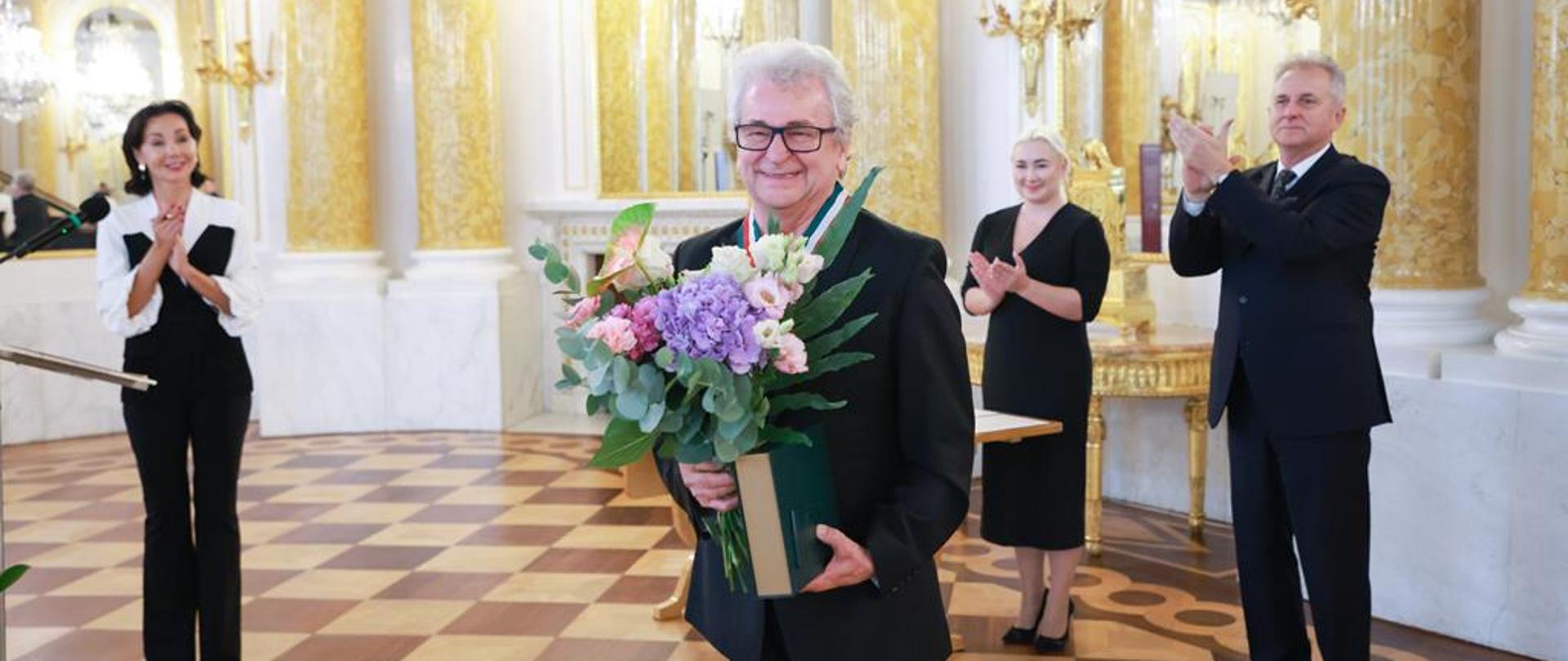 Czesław Bartkowski uhonorowany Złotym Medalem „Gloria Artis”, fot. Danuta Matloch/MKiDN