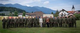 Odprtje mostu v Gornjem Gradu ki so ga po poplavah v Sloveniji zgradili poljski inženirji