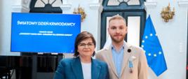 Uroczystość wręczenia odznak "Honorowy Dawca Krwi - Zasłużony Dla Zdrowia Narodu" 2024