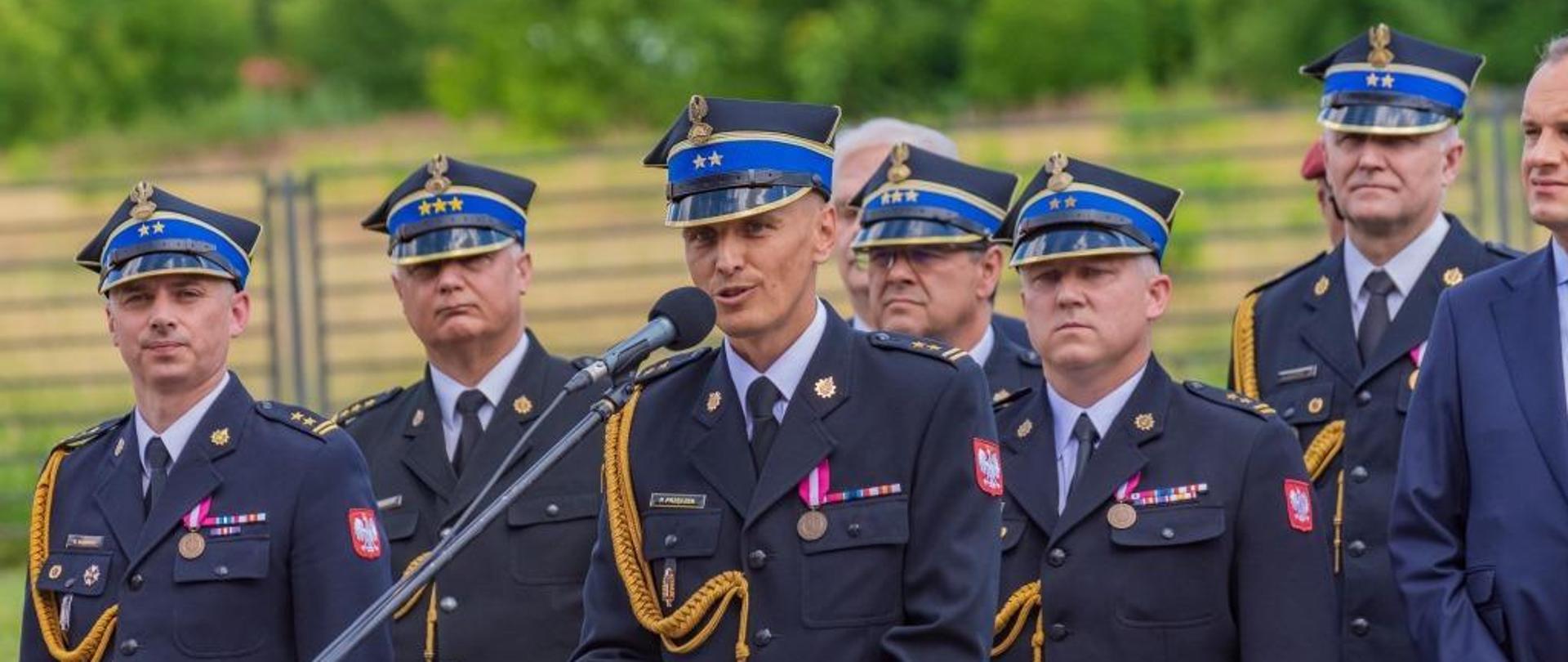 Przekazanie obowiązków Komendanta Powiatowego PSP w Oświęcimiu