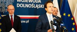 Konferencja prasowa Wojewody Dolnośląskiego 15.11.2024