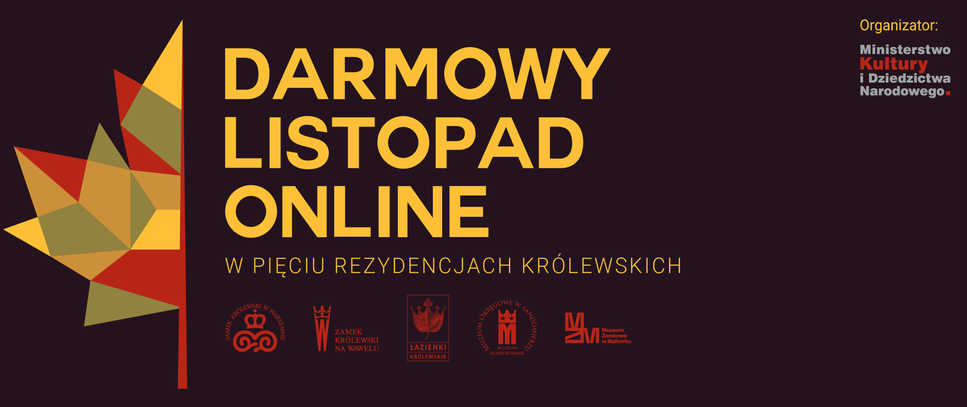 DARMOWY LISTOPAD ONLINE - W PIĘCIU REZYDENCJACH KRÓLEWSKICH