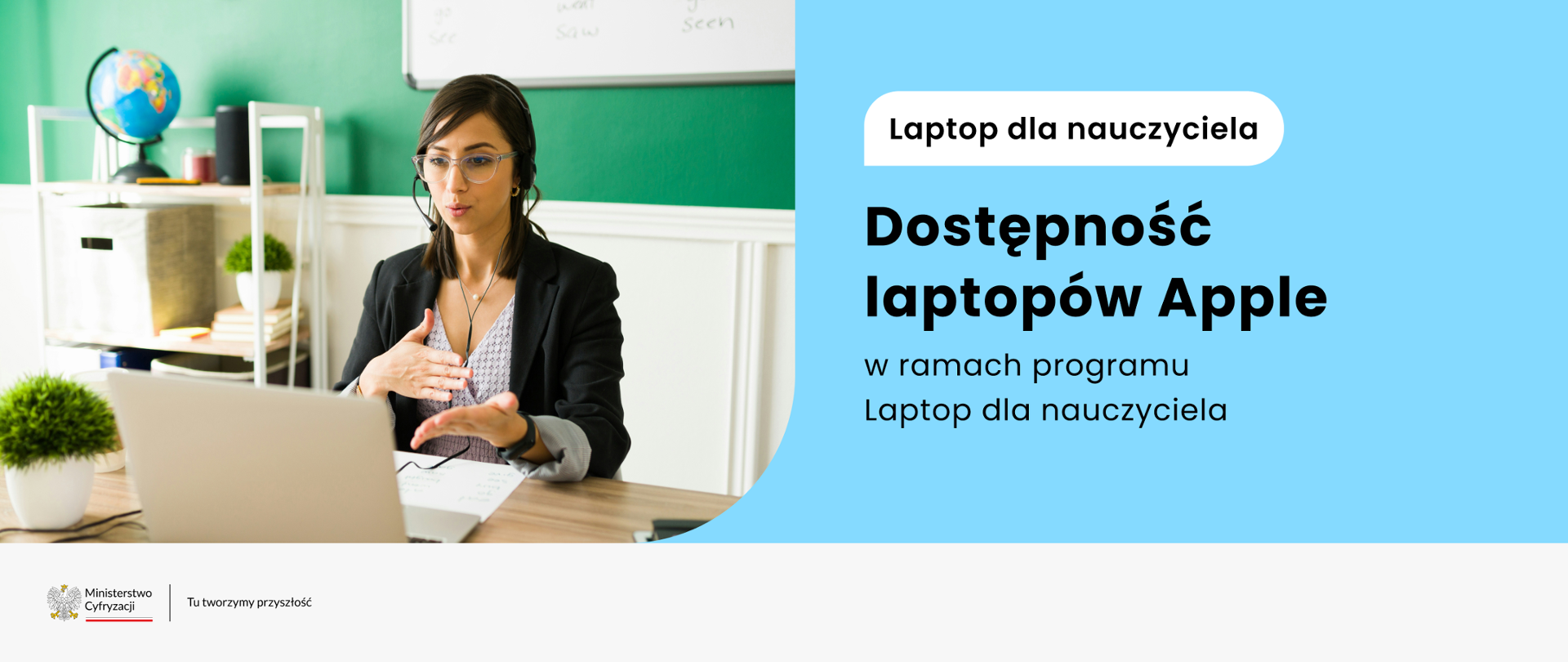 Dostępność laptopów Apple w ramach programu Laptop dla nauczyciela