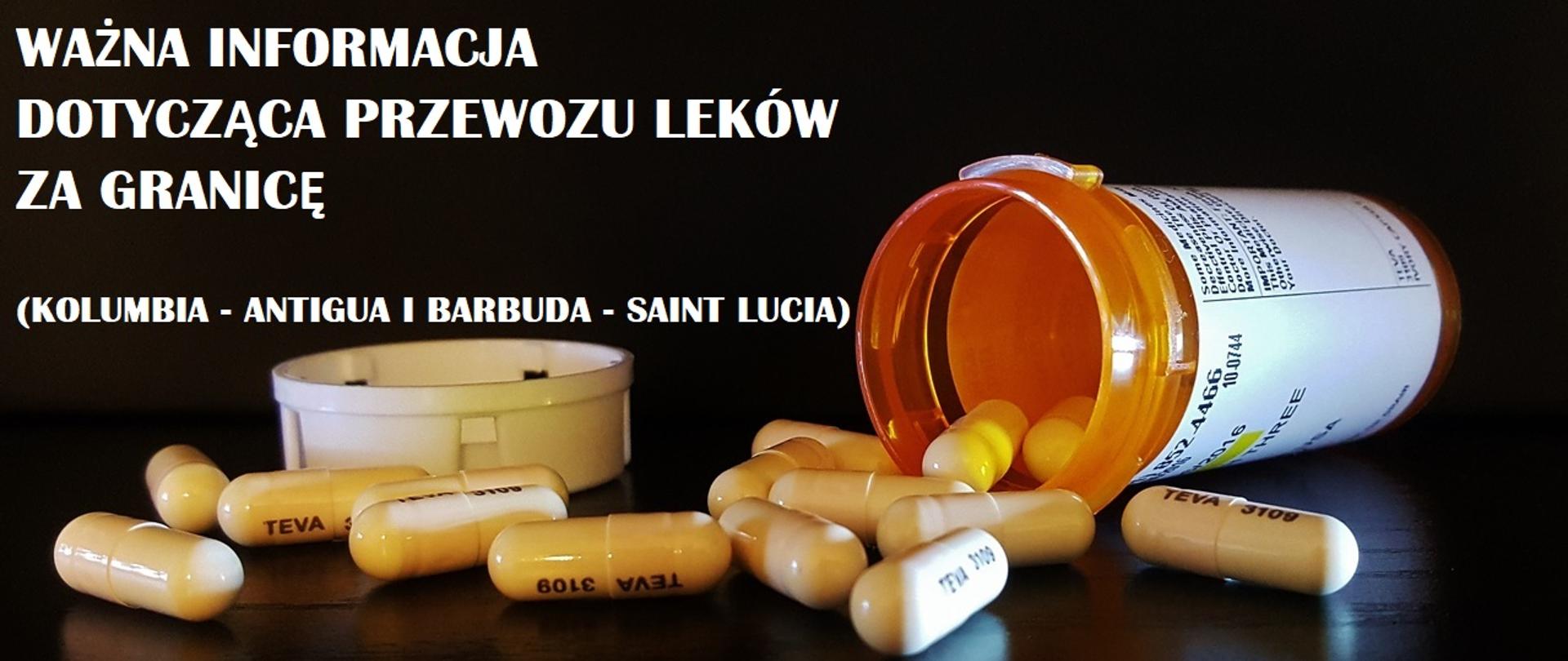 Przewóz leków za granicę