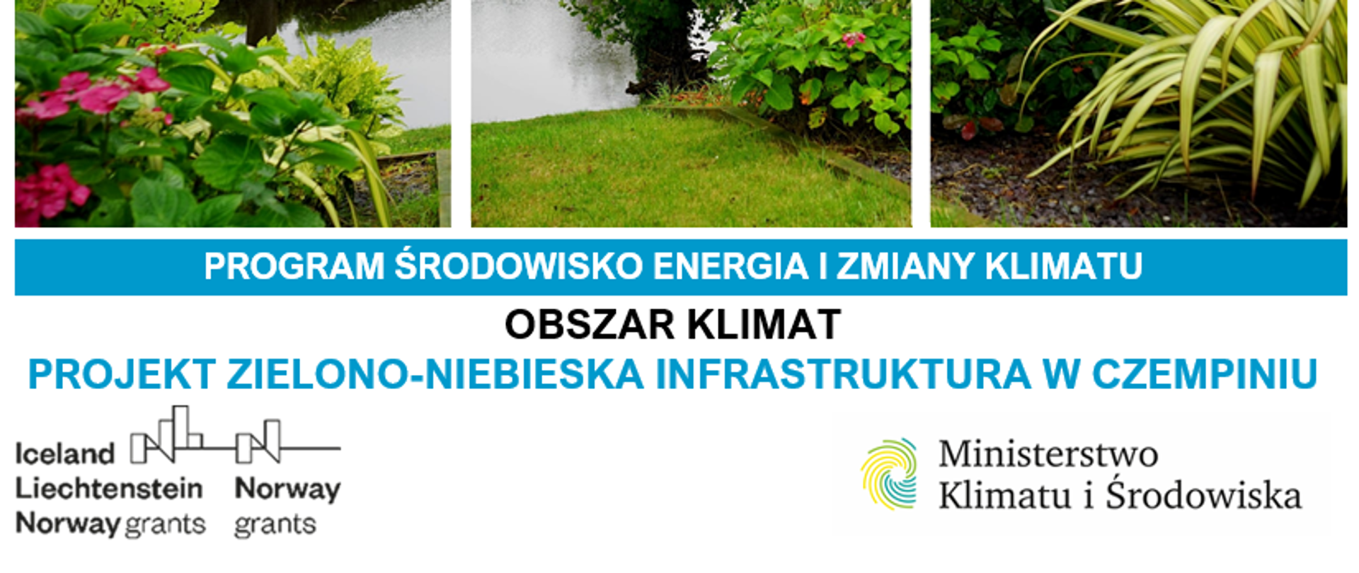 Projekt zielono-niebieska infrastruktura w Czempiniu MF EOG