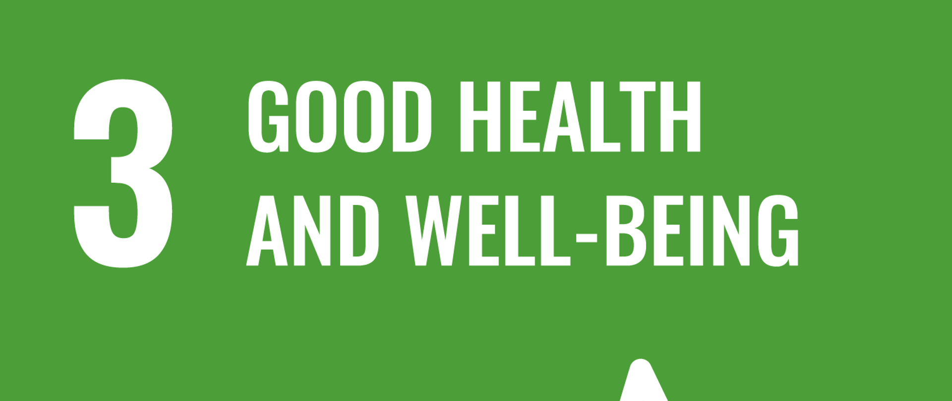 3 Good health and well-being