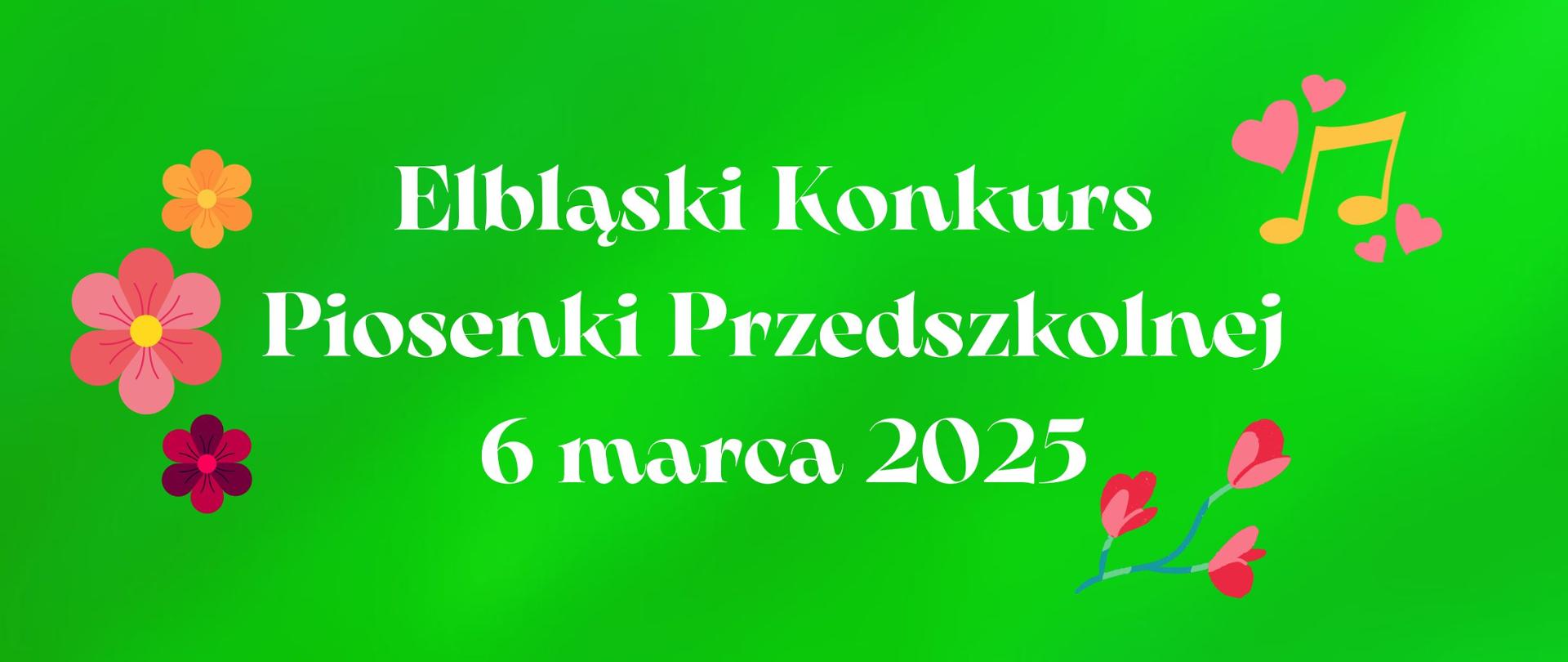 elblaski konkurs piosenki przedszkolnej 2025