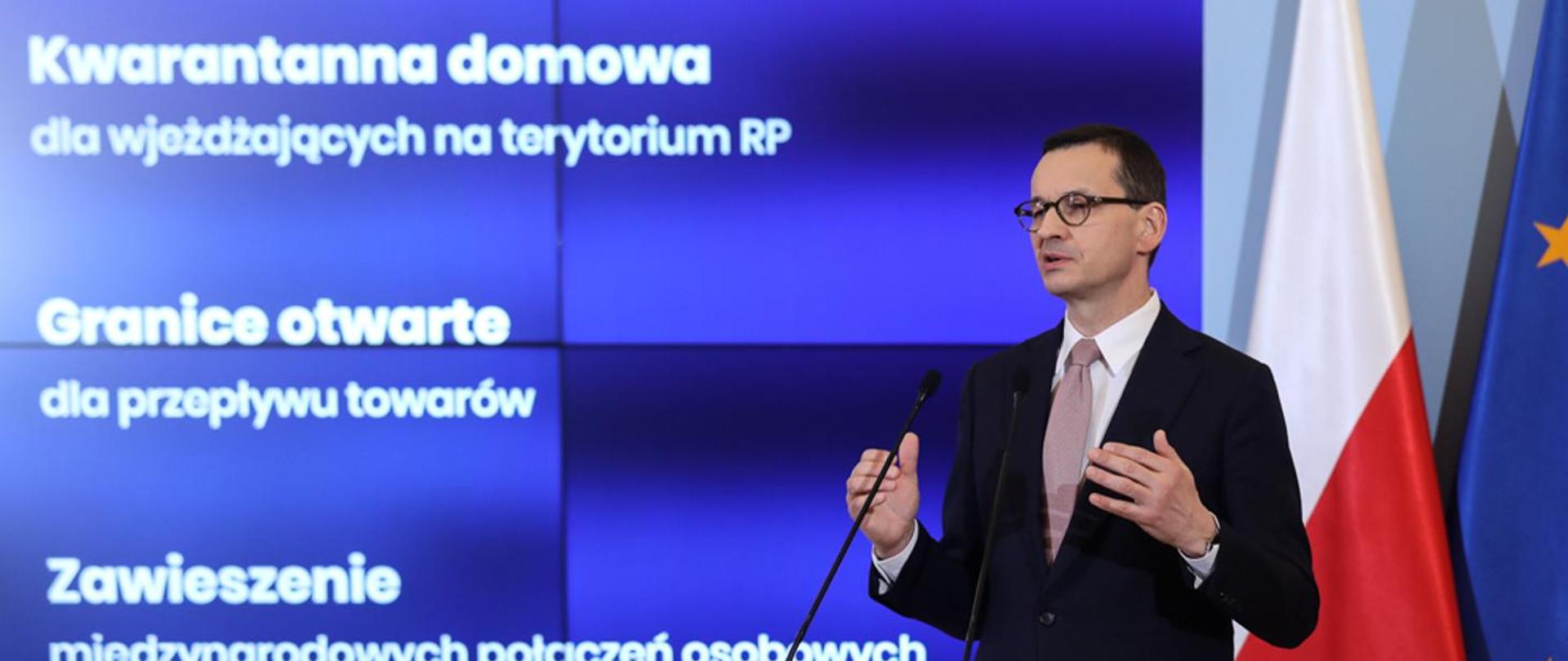 Premier Mateusz Morawiecki.