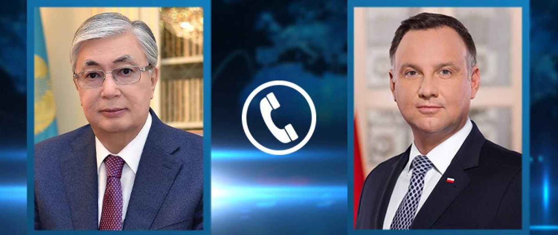 Prezydent RP Andrzej Duda i Prezydent RK Kasym-Żomart Tokajew