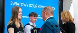 Uroczystość wręczenia odznak "Honorowy Dawca Krwi - Zasłużony Dla Zdrowia Narodu" 2024