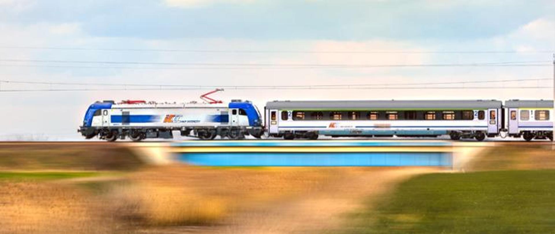 Pociąg Intercity.