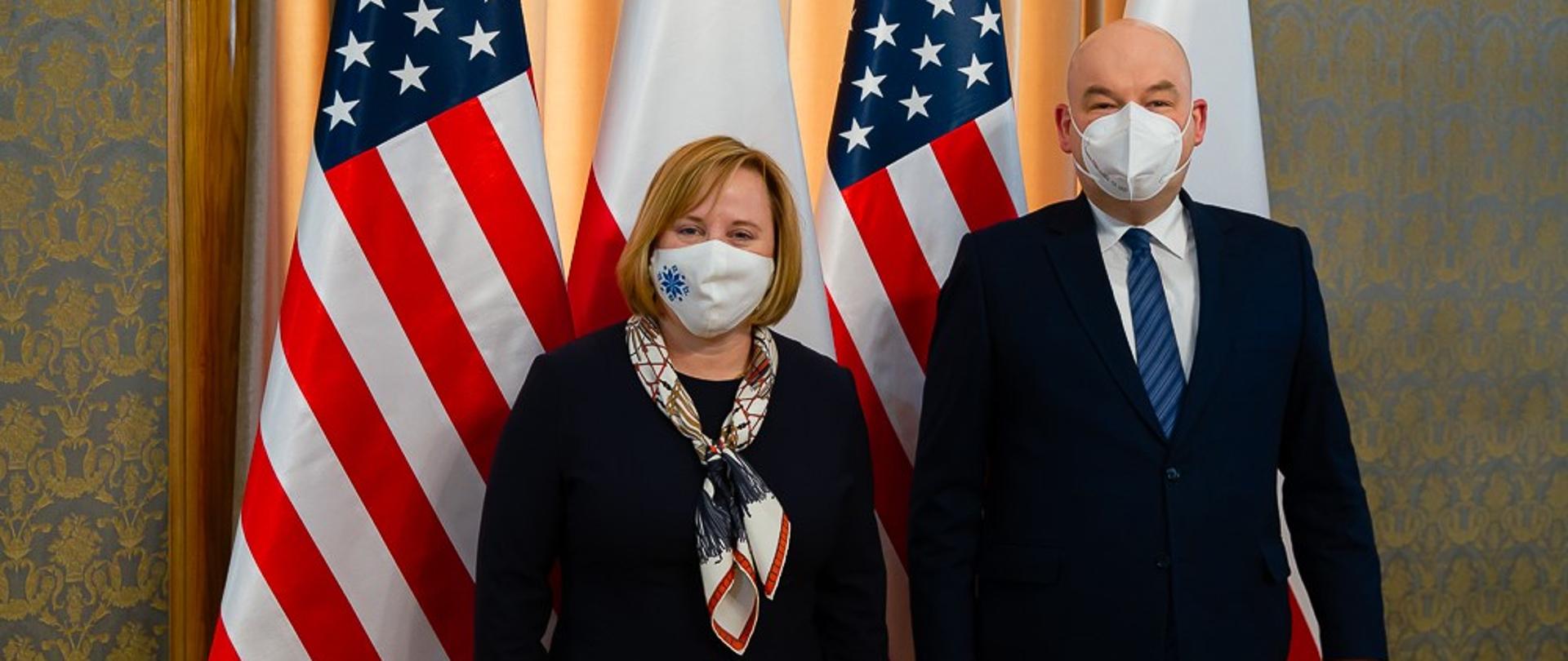 Spotkanie z Julie Fisher Ambasador USA na Białorusi