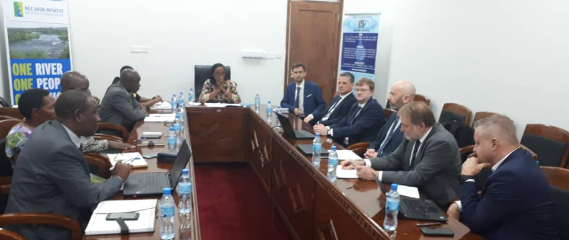 Meeting of Amb. Buzalski and companies with Minister of Water K. Mkumbo