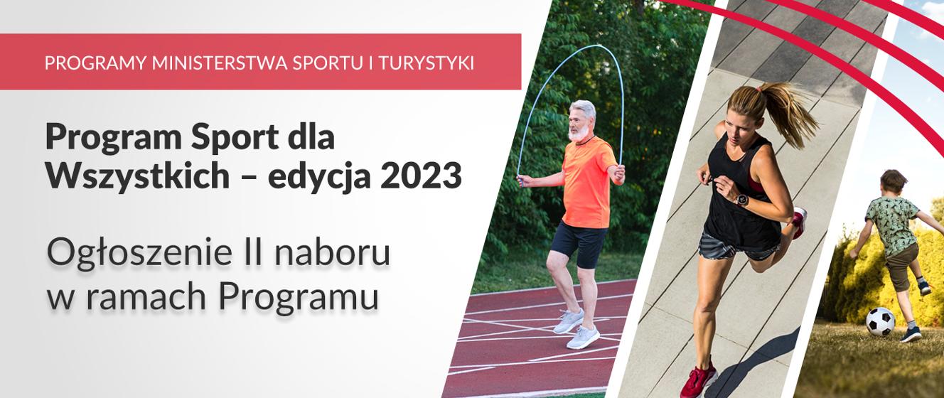 Rozpoczął się drugi nabór do Programu Sport dla Wszystkich, którego