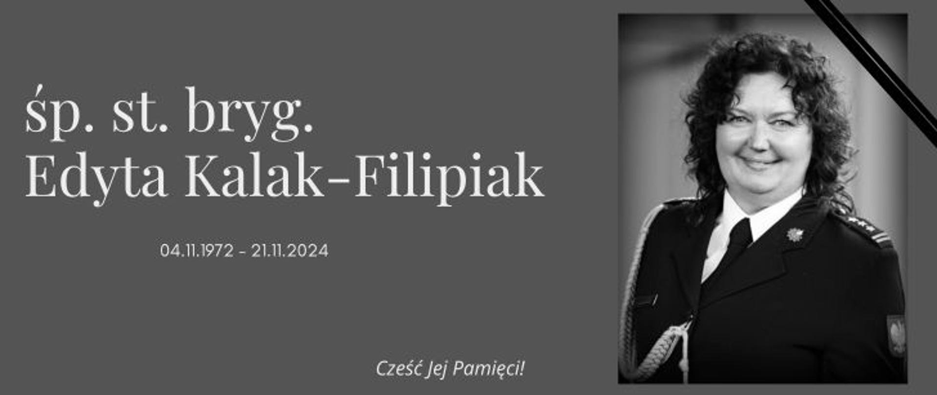 śp. st. bryg. Edyta Kalak-Filipiak