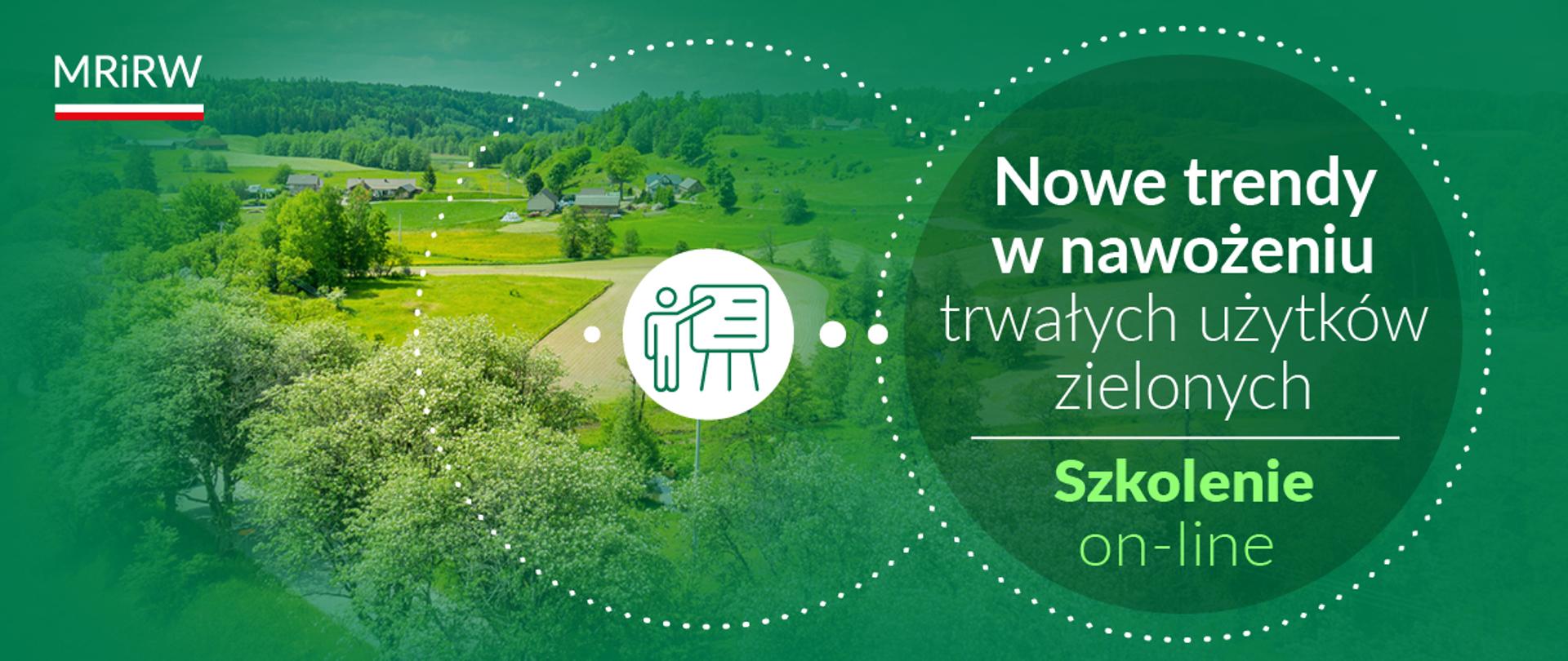 Nowe trendy w nawożeniu trwałych użytków zielonych – zapraszamy do udziału w bezpłatnym szkoleniu w formie on-line