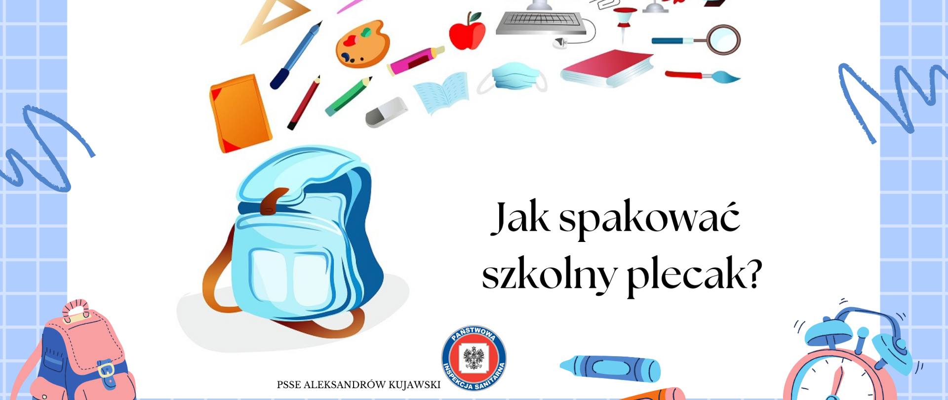 jak spakować szkolny plecak