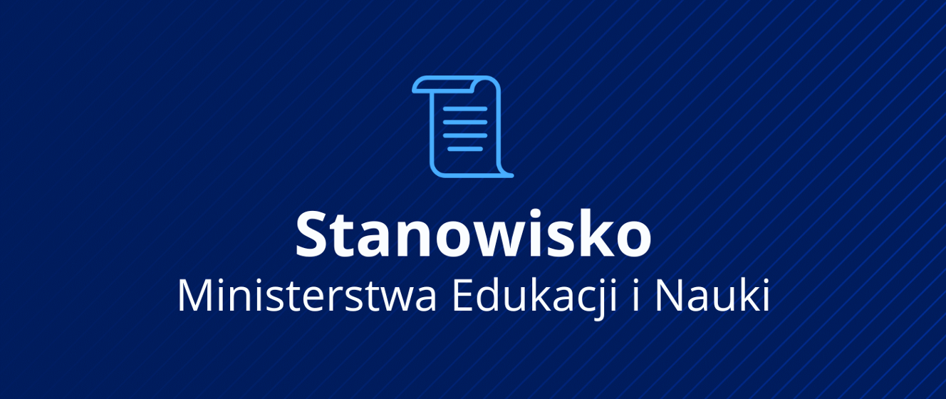 Stanowisko Ministerstwa Edukacji I Nauki Ministerstwo Edukacji I Nauki Portal Govpl 5077