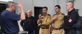 Delegacja strażaków z KP PSP w Świdnicy w Biberach - 175-lecie miejscowej straży pożarnej
