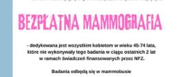 badanie mammograficzne piersi w mammobusie