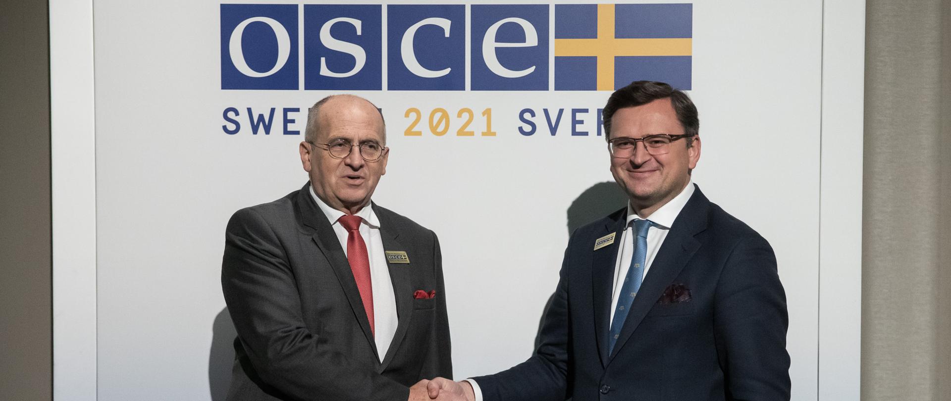 2021.12.02 Sztokholm , Szwecja . Minister Zbigniew Rau . OSCE / OBWE .Bilateralka Ukraina .
Fot. Tymon Markowski / MSZ