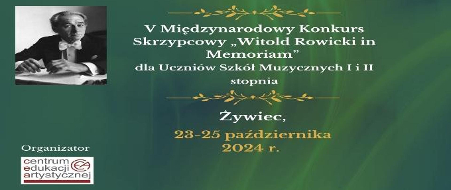 plakat Rowicki Żywiec 25.03.2024