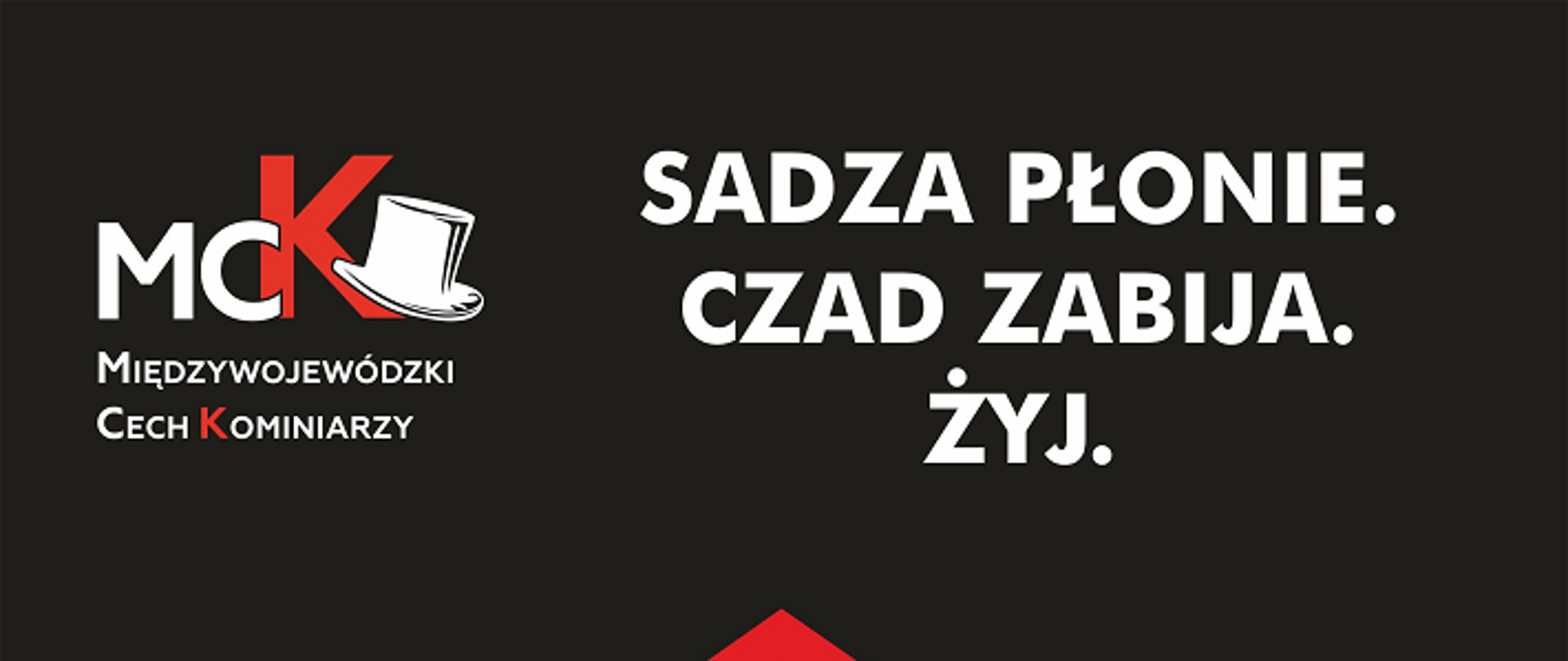 Kampania społeczna "Sadza płonie. Czad zabija. Żyj!"