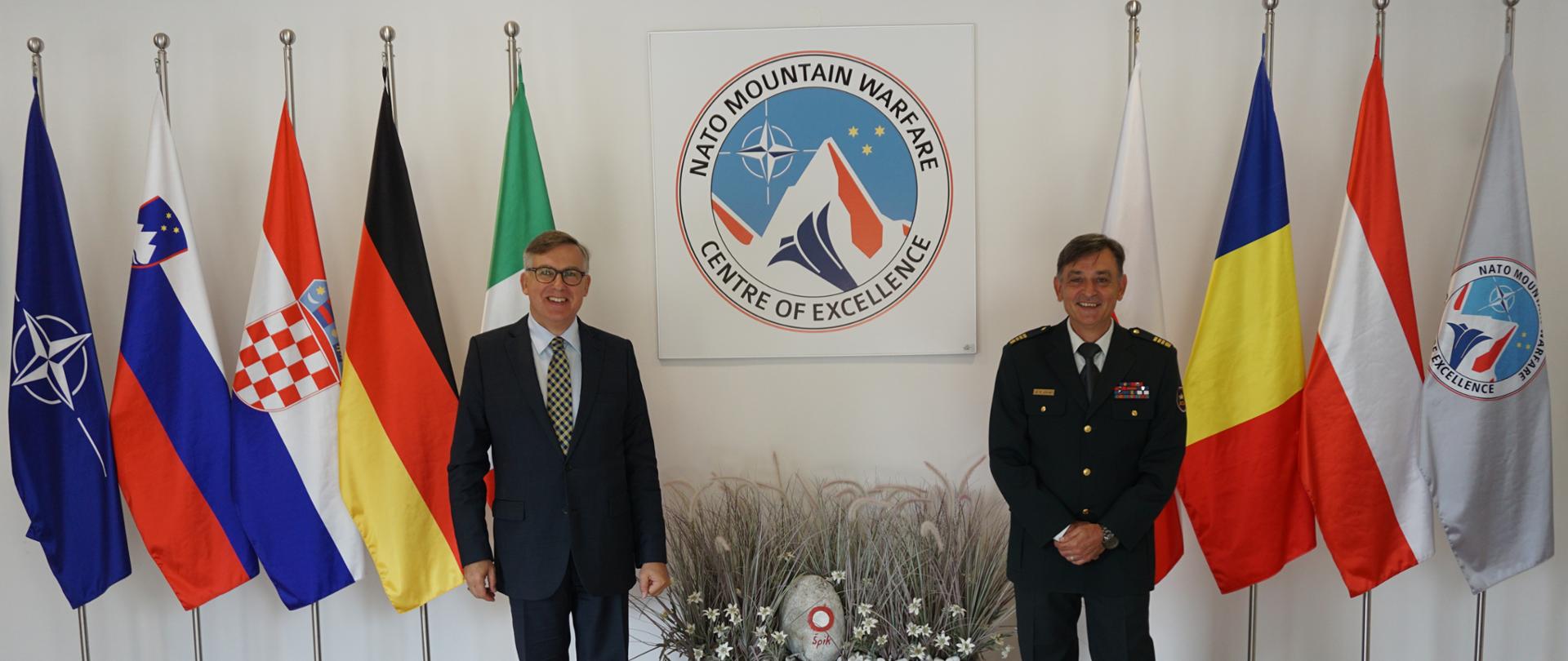 Ambassador Krzysztof Olendzki at NATO Mountain Warfare Centre of Excellence 