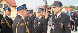 Uroczyste przekazanie wozów strażackich dla jednostek OSP z terenu Gminy Kazimierza Wielka 