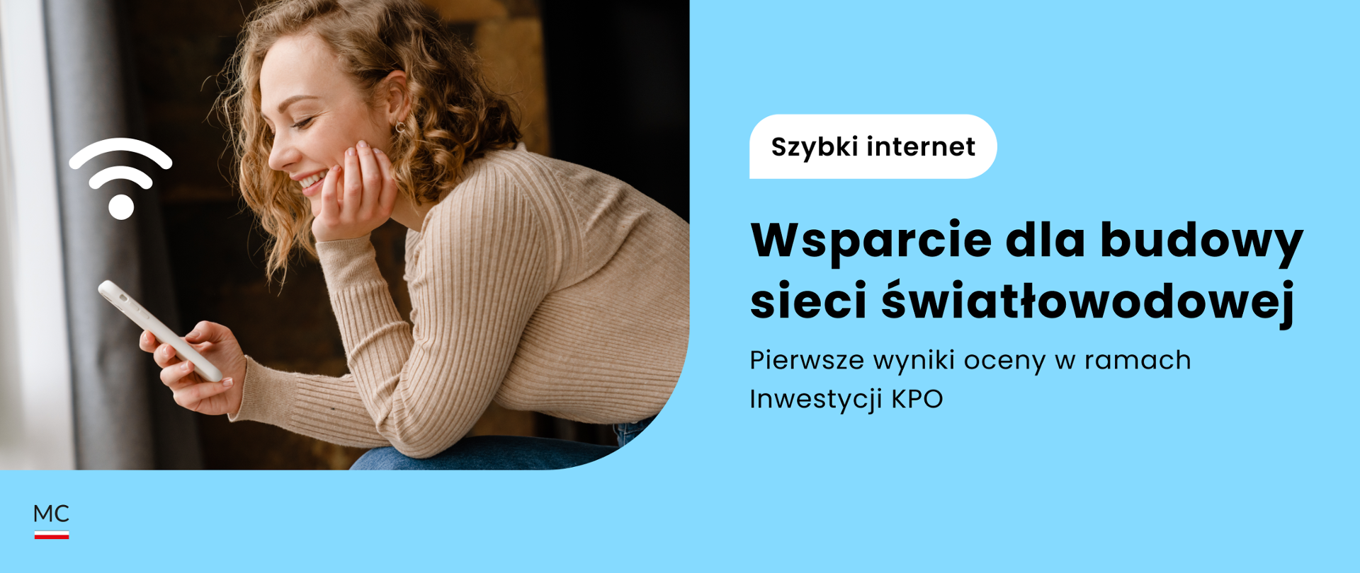 Szybki internet wsparcie dla budowy sieci światłowodowej - pierwsze wyniki oceny w ramach Inwestycji KPO