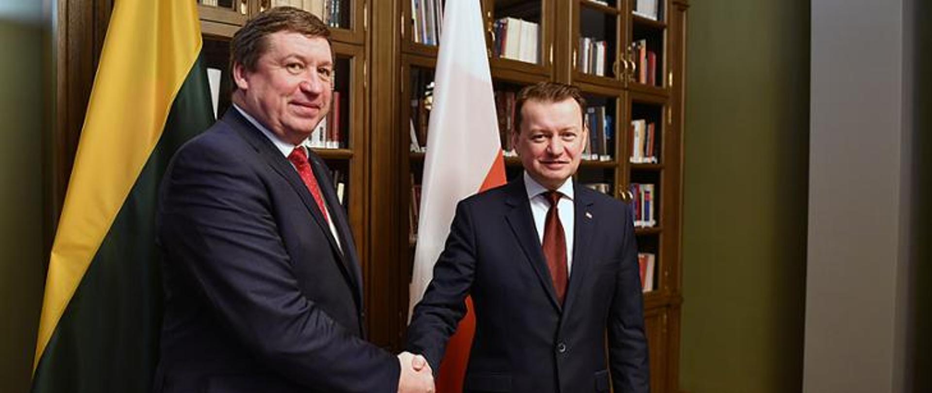 Lenkijos ir Lietuvos gynybos ministrai