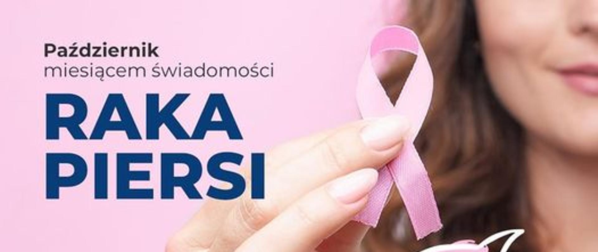Październik - miesiąc świadomości raka piersi