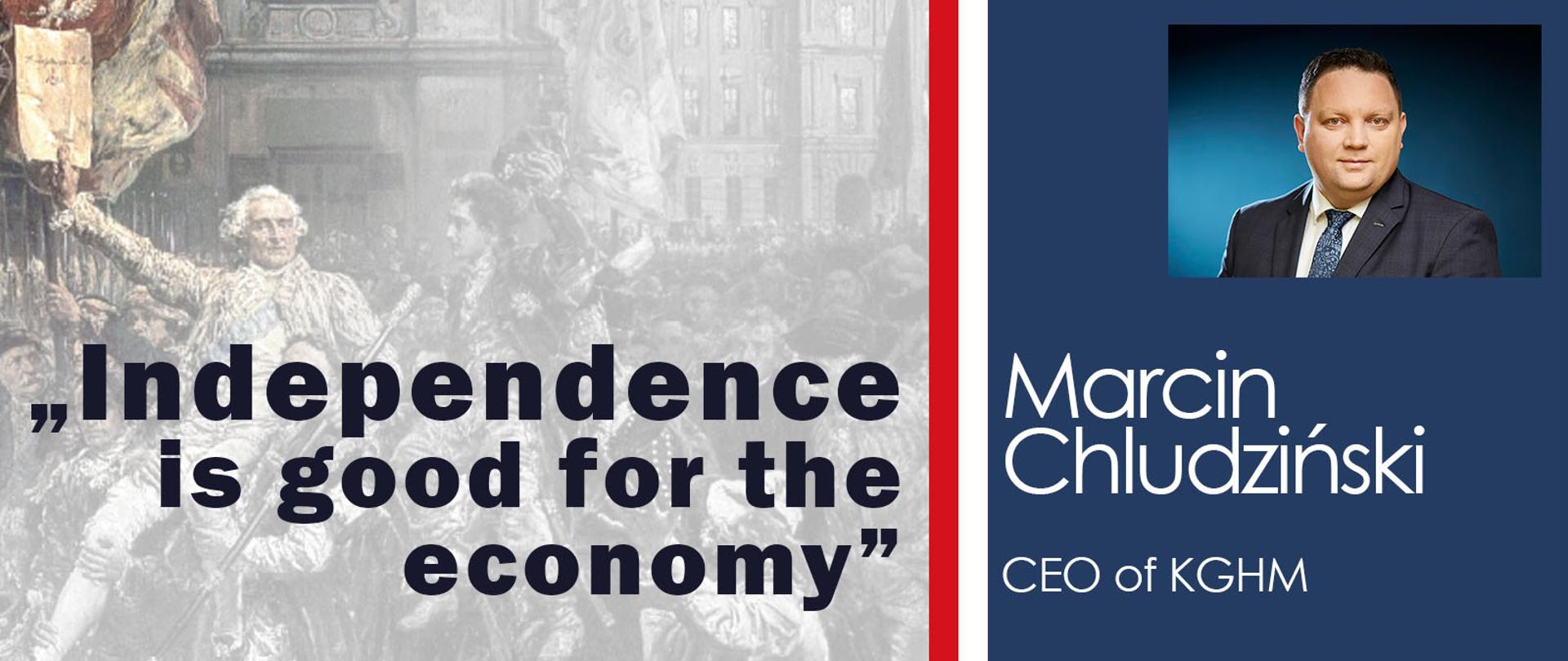 Independence is good for the economy