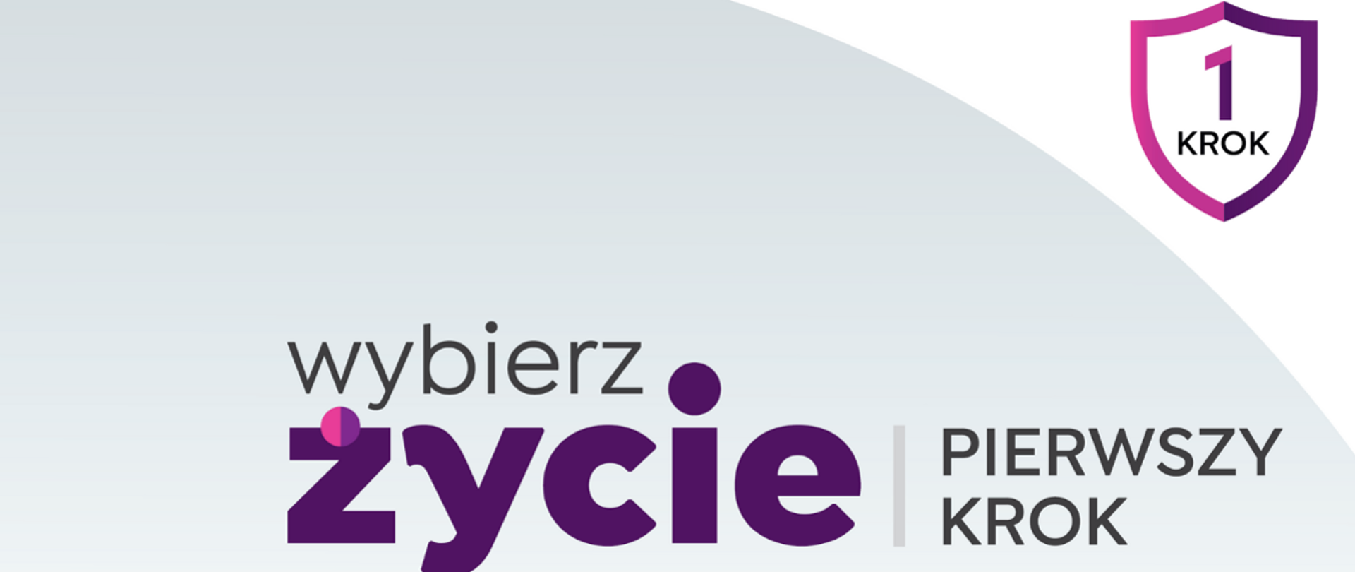 LOGO Wybierz życie pierwszy krok