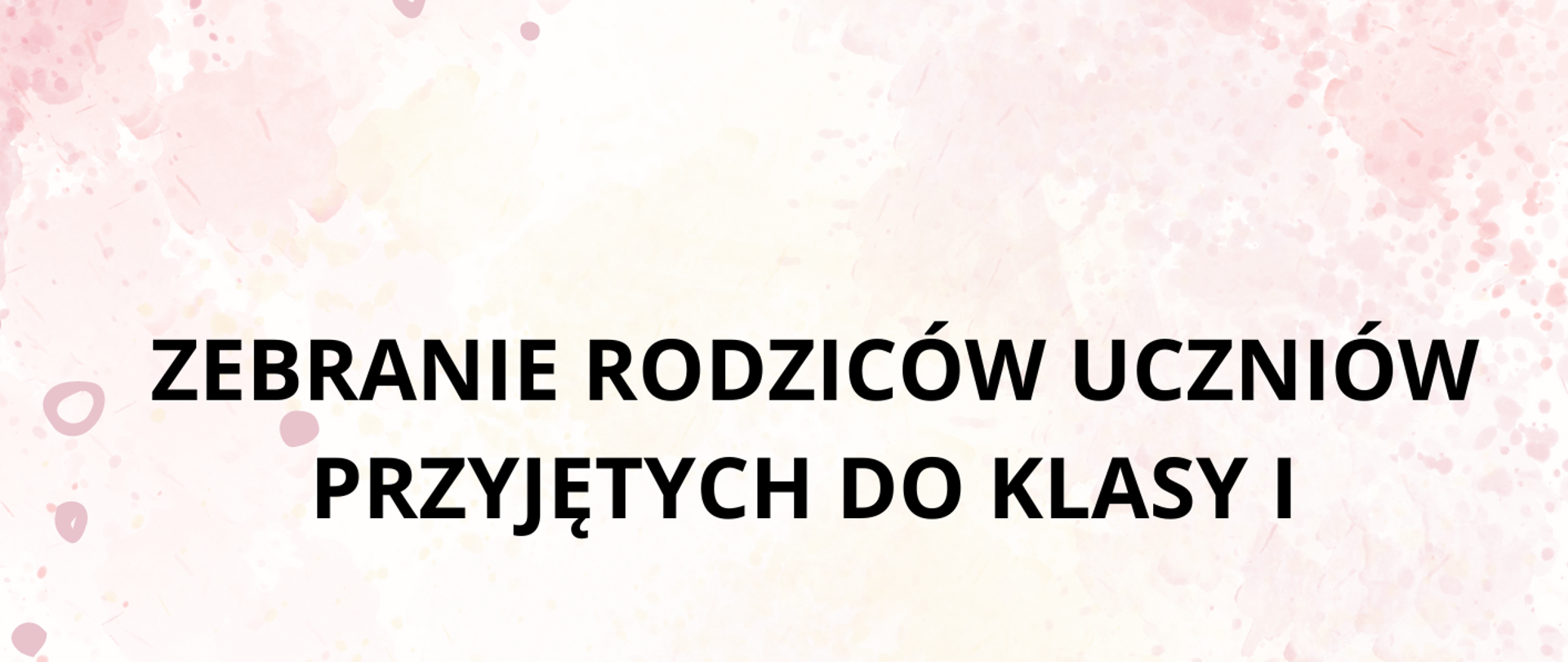 zebranie rodziców