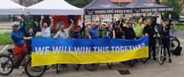 Rajd rowerowy pod hasłem #CyclingForUkraine z okazji Światowego Dzień Roweru w Słowenii